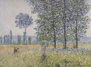 Fields in Spring, Claude Monet